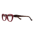 Quality Readers for Women - red modern dark tortoise