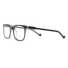 Oversized Blue Light Reading Glasses-Women's-Black Crystal