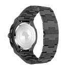 All Black frosted stardust Constellation Day-Date - from ASOROCK WATCHES  a black african american owned luxury unique watch brand with swiss rolex, Audemars Piguet, patek homage inspired style watches. Also a custom vvs moissanite diamond watch maker. 