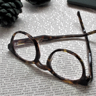 Blue Light Reading Glasses Tortoise Round