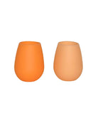 cantaloupe + tangelo | fegg | silicone unbreakable glasses | porter green, picnic cups, outdoor glasses, unbreakable glasses, tumbler australia, silicone cups