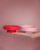 Cherry + Blush | Flipp Lrg | Silicone Unbreakable Candle Holder Set - porter green | style + sustainability