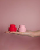 Cherry + Blush | Flipp Sml | Silicone Unbreakable Candle Holder Set - porter green | style + sustainability