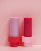 Cherry + Blush | Flipp Sml | Silicone Unbreakable Candle Holder Set - porter green | style + sustainability