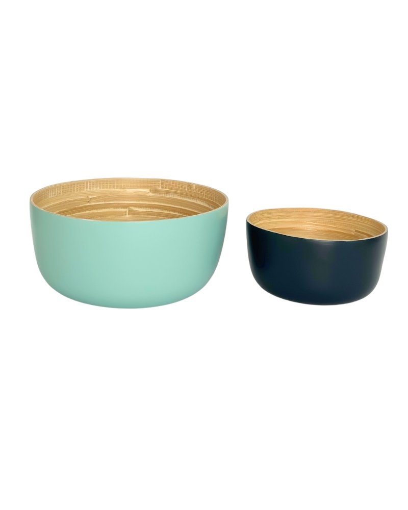 ink + mist | bebb | biodegradable bamboo bowls | porter green, bamboo bowls, serving bowls. wooden serving bowls, serving bowl set, salad serving bowl