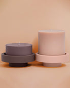 Latte + Donkey | Flipp Lrg | Silicone Unbreakable Candle Holder Set - porter green | style + sustainability