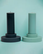 Mist + Ink | Flipp Lrg | Silicone Unbreakable Candle Holder Set - porter green | style + sustainability