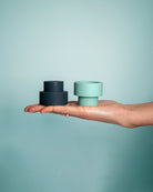 Mist + Ink | Flipp Sml | Silicone Unbreakable Candle Holder Set - porter green | style + sustainability