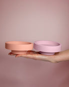 Peach + Petal | Flipp Lrg | Silicone Unbreakable Candle Holder Set - porter green | style + sustainability