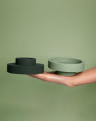 Sage + Olive | Flipp Lrg | Silicone Unbreakable Candle Holder Set - porter green | style + sustainability