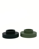 Sage + Olive | Flipp Lrg | Silicone Unbreakable Candle Holder Set - porter green | style + sustainability