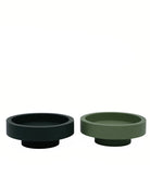 Sage + Olive | Flipp Lrg | Silicone Unbreakable Candle Holder Set - porter green | style + sustainability