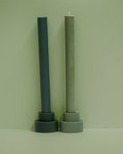 Sage + Olive | Flipp Sml | Silicone Unbreakable Candle Holder Set - porter green | style + sustainability