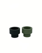 Sage + Olive | Flipp Sml | Silicone Unbreakable Candle Holder Set - porter green | style + sustainability