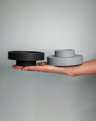 Smoke + Storm | Flipp Lrg | Silicone Unbreakable Candle Holder Set - porter green | style + sustainability