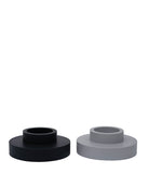 Smoke + Storm | Flipp Lrg | Silicone Unbreakable Candle Holder Set - porter green | style + sustainability