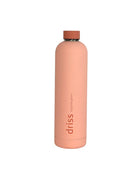 terra + peach | driss | insulated stainless steel bottle | porter green, 1l water bottle, insulated stainless steel water bottle, thermos water bottle, 1l drink bottle, insulated wine bottle